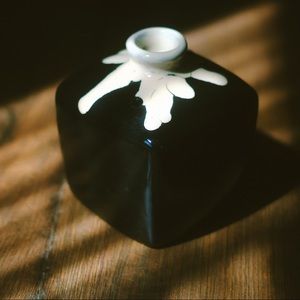 unique pottery bud vase | vintage ceramic decor